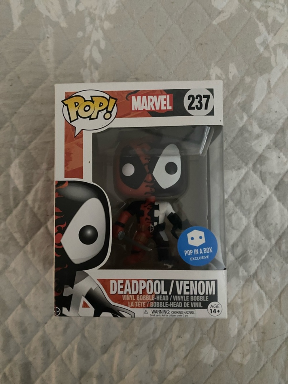 Funko Deadpool/Venom Pop! Figure - Red, Black, White